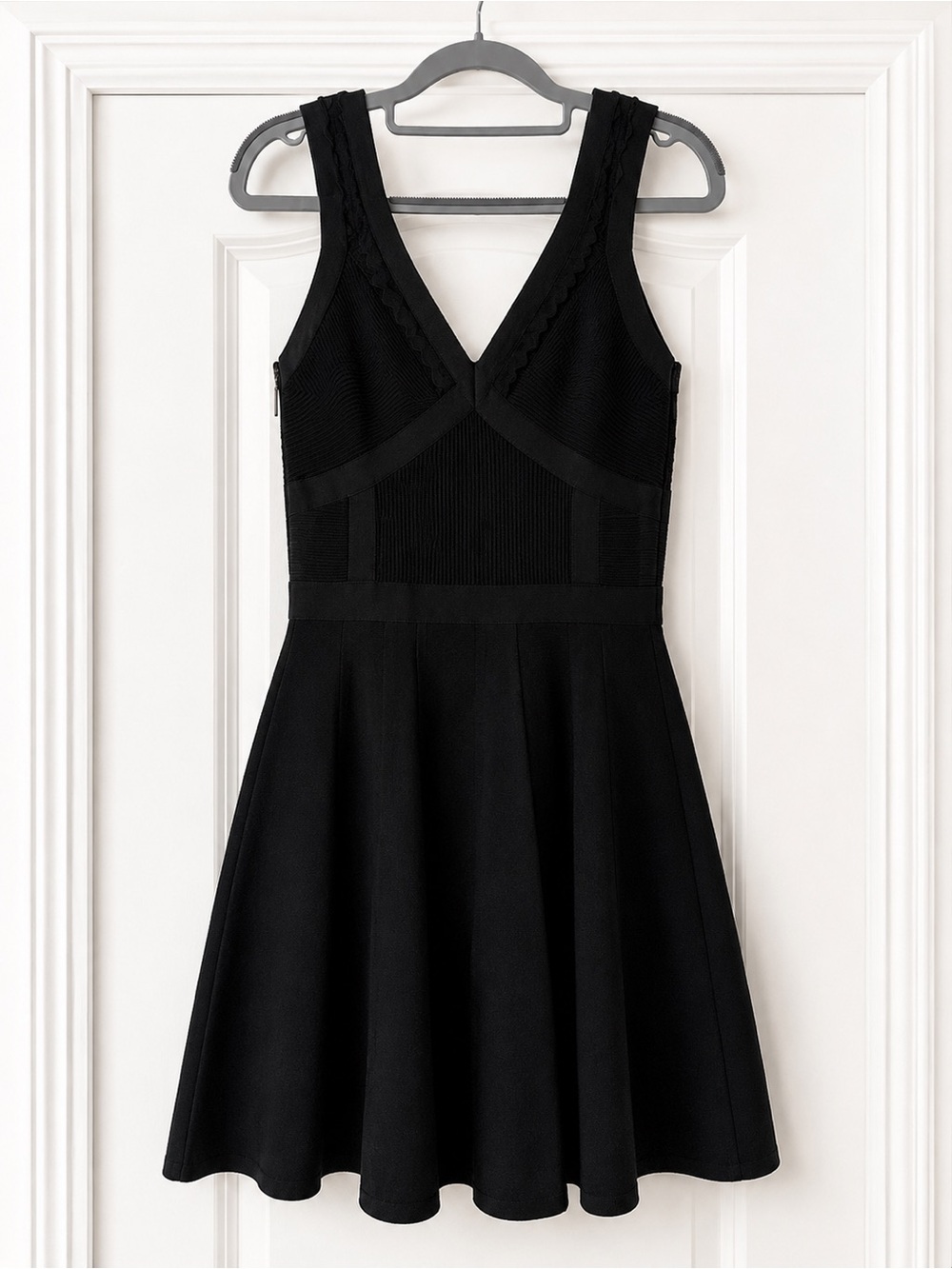 Black GUESS bandage-style mini dress in size Medium